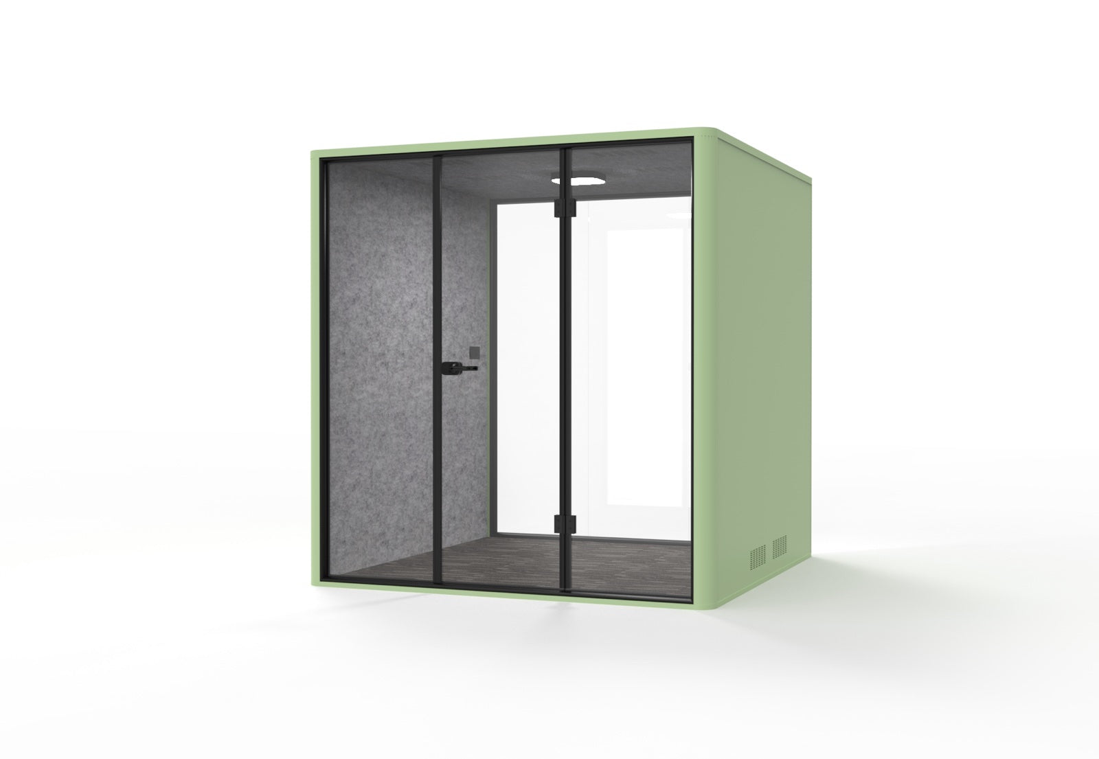 Groen zandstructuur